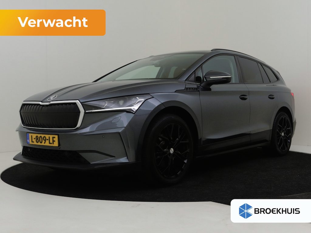 Skoda Enyaq 60 First Edition | Achteruitrijcamera | Trekhaak uitklapbaar | Cruise contr adapt | Stoel/stuurverw | Elekt stoel incl memory | PDC | Navi | LED | Keyless | 20"LMV