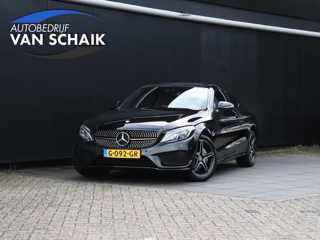 Mercedes-Benz C-klasse Coupé 200 Ambition | LEDER | PANO-DAK | CAMERA | STOELVERW. | CRUISE |