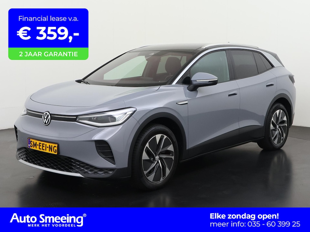 Volkswagen ID.4 Pure 52 kWh | SOH 91% | Panoramadak | Stuurverwarming | Zondag Open!