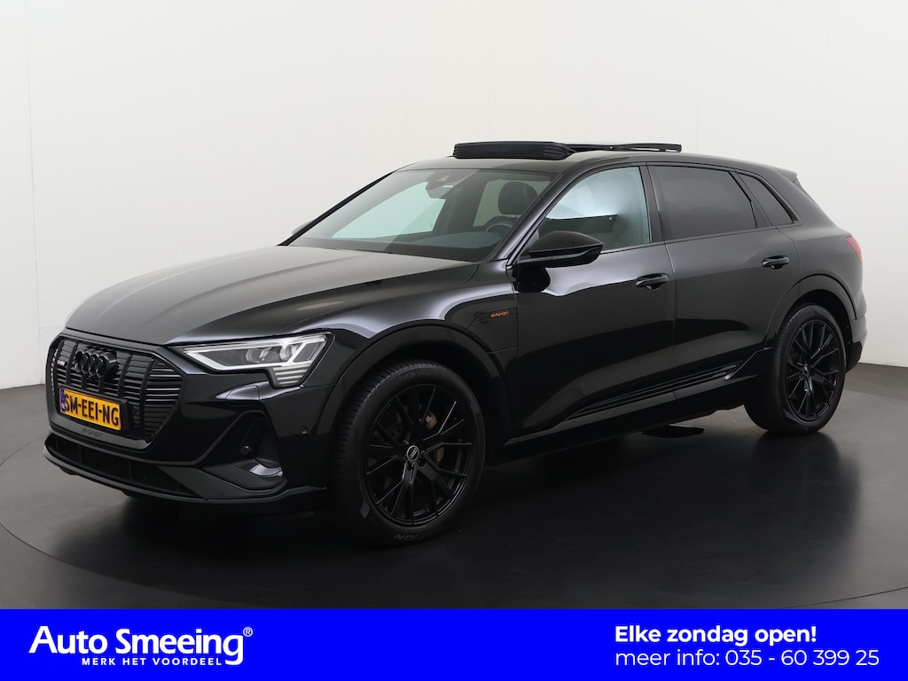 Audi E-tron 55 quattro S-Line Shadow Look 95 kWh | Trekhaak | Panoramadak | Valcona Leder | Zondag Open!