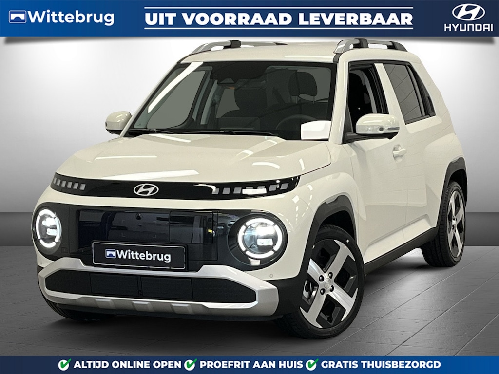 Hyundai Inster Evolve 49 kWh Volledig Elektrisch met Navigatie, Warmtepomp en Verwarmbare Voorstoelen Uit voorraad leverbaar!