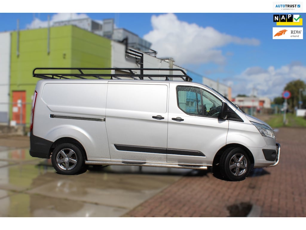 Ford Transit Custom 290 2.2 TDCI L2H1 Trend dubb schuifdeuren MARGE trekhaak airco navi 1e eig, zeer nette ford