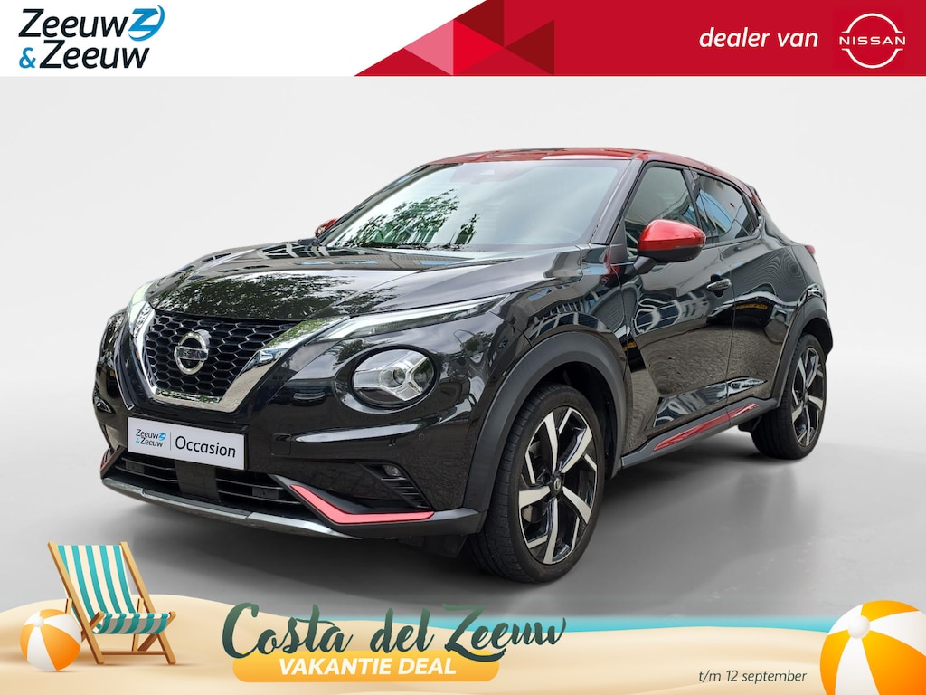 Nissan Juke 1.0 DIG-T N-Design | Garantie t/m 2031 | Automaat | Bose Audiosysteem | 360 camera | Interieur pack | Cold pack