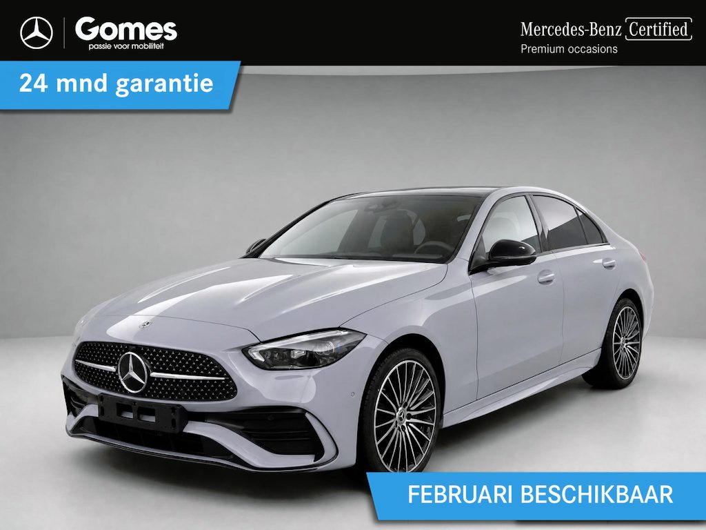 Mercedes-Benz C-klasse 300 e 140 Years Edition | Smartphone-integratie | Burmester® 3D surround sound  system | Middenconsole metaalstructuur  | Parkeerpakket met 360°-camera | Winterpakket