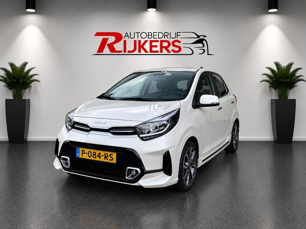 Kia Picanto 1.0 T-GDi GT-Line 5p 100PK handgeschakeld Panodak,Apple Carpl,Camera A,Cruise Contr,Navi,Stoel+stuur verwarming,NLauto