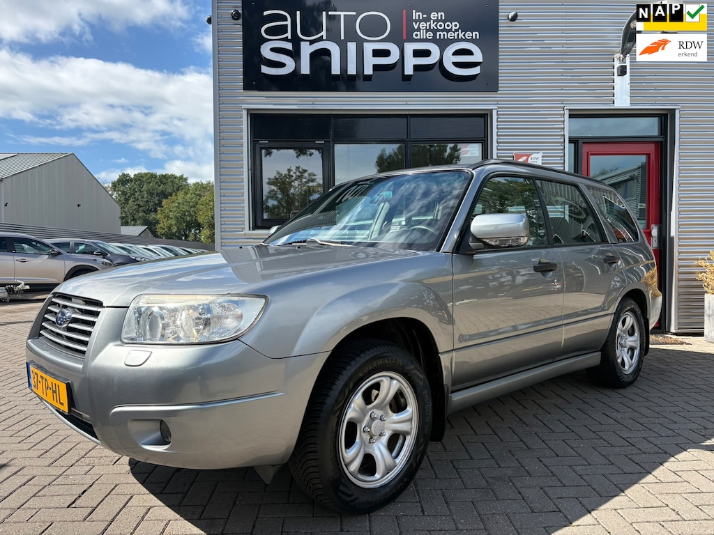 Subaru Forester 2.0 X Comfort Pack 4X4-LPG G3-AUTOMAAT-AIRCO-CRUISECONTROL-TREKHAAK-1500 KG TREKGEWICHT-STOELVERWARMING-ETC.
