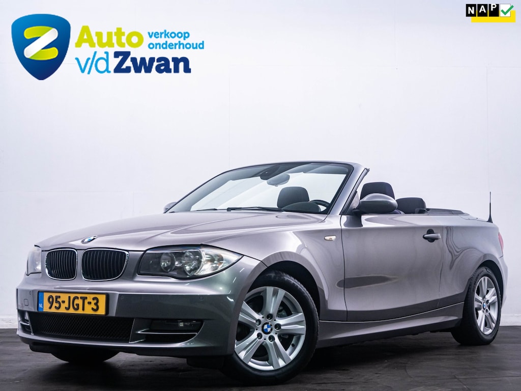 BMW 1-Serie Cabrio 118i 2.0 High Executive Clima/Cruise/Nap!