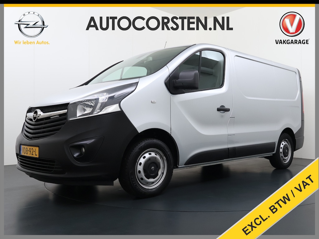 Opel Vivaro 1.6CDTI 126PK Navi Camera Euro 6 Trekhaak Cruise Control DAB Edition Betonplex vloer Wandbetimmering Schuifdeur 1e Eigenaar Zeer nette-Origineel Nederlandse Bus 2.000kg Trekvermogen