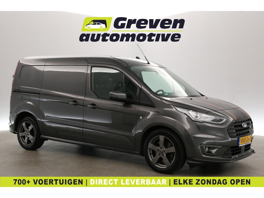 Ford Transit Connect 1.5 EcoBlue L2 Sport 120PK | Automaat | Striping | Clima | Camera | Cruise | Trekhaak | Carplay | Parkeersens.