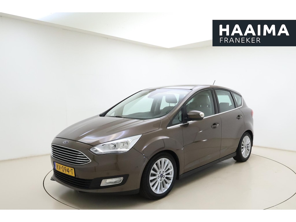 Ford C-Max 1.0 Titanium 125pk | Navigatie | Camera | Climate Control | Lederen Bekleding | Stoel - Voorruitverwarming | Weinig Kilometers | Parkeersensoren