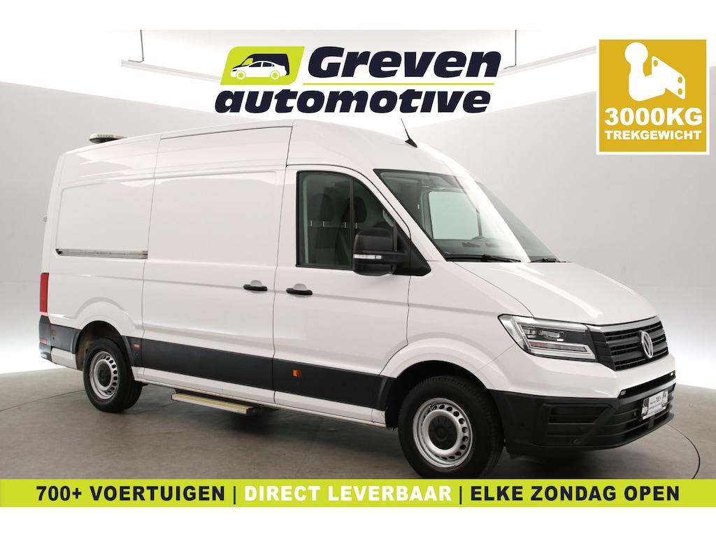 Volkswagen Crafter 2.0 TDI 177PK L3H3 | Automaat | Airco | Camera | Cruise | 3 Zits | 3000KG Trekgew. | Trekhaak | Carplay