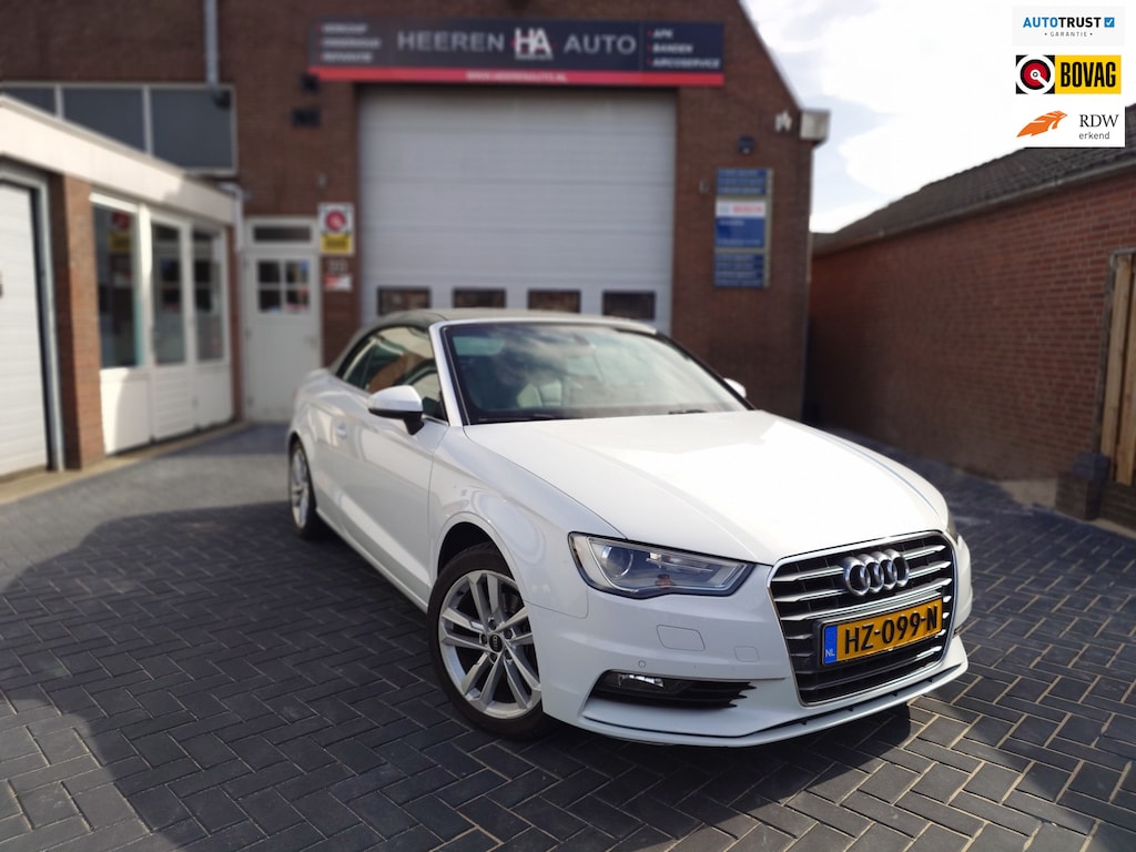 Audi A3 Cabriolet 1.4 TFSI CoD Ambition Pro Line Plus, Half Leer, Navi, Stoelverwarming