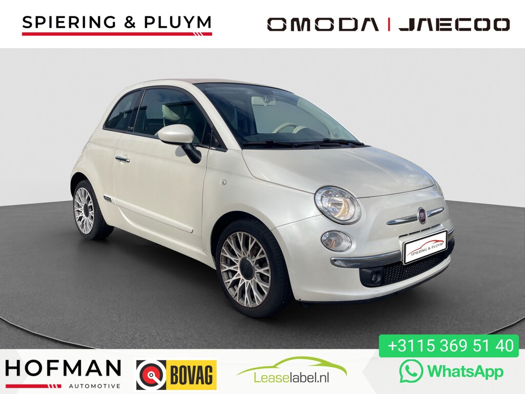 Fiat 500C 0.9 TwinAir Lounge Halfleder | Climate | Bluetooth