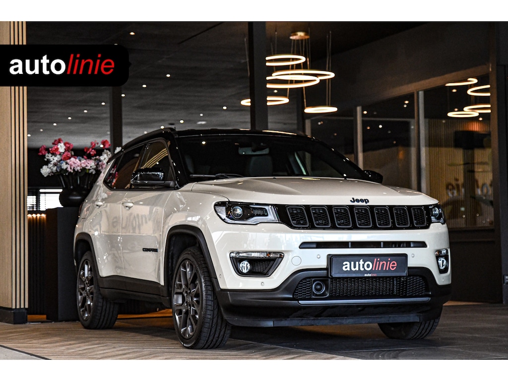 Jeep Compass 4xe 240 Plug-in Hybrid Electric S, Leder, Memory, Camera, Stoelvent, Alpine, Keyless!