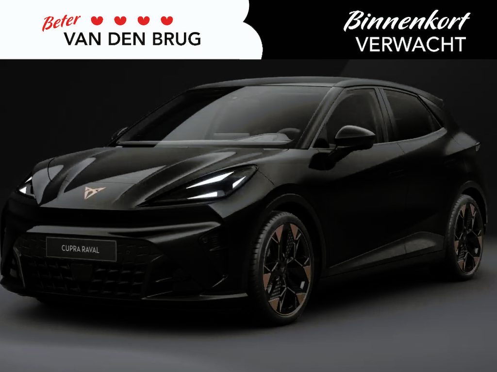CUPRA Raval Performance 56 kWh 211 PK | Trekhaak | Pack Light & Sound | 360 Camera | Stoel- & Stuurverwarming | Elektrische Stoelen