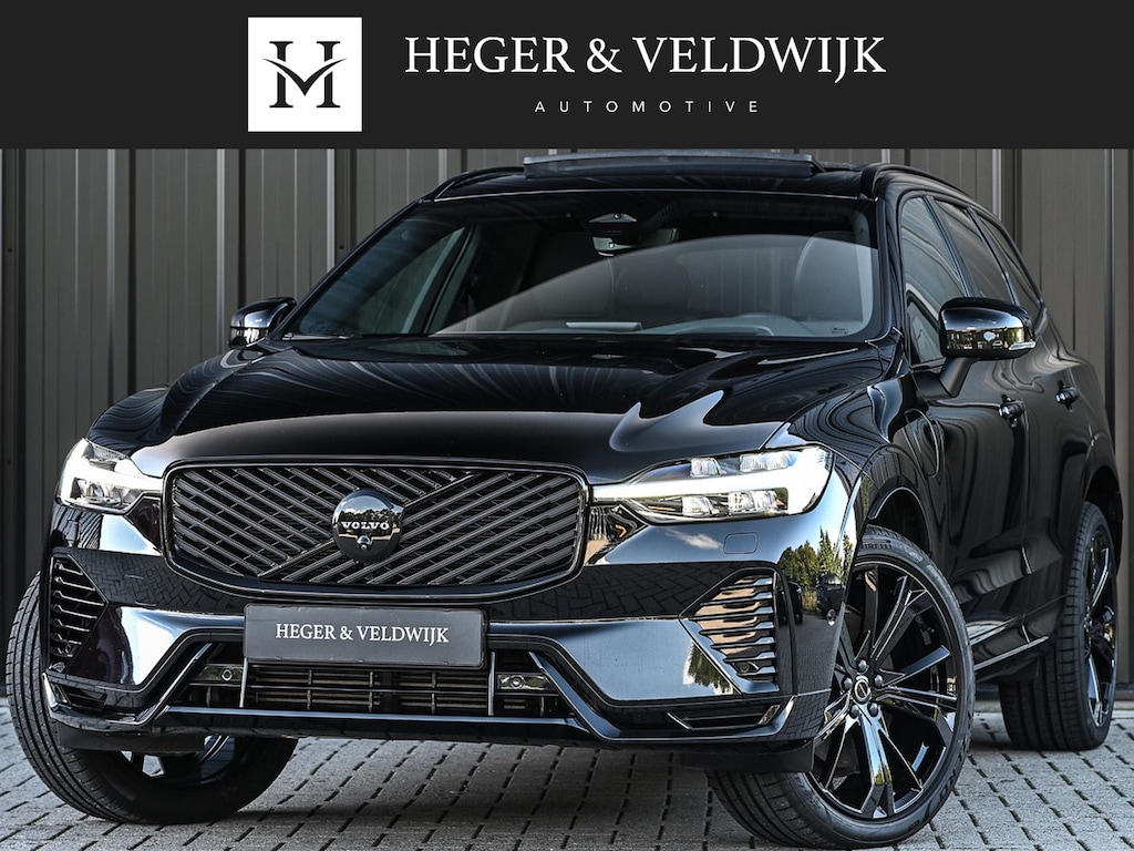 Volvo XC60 2.0 T8 Plug-in hybrid AWD Plus Black Edition | Panoramadak | HUD | 360 Camera | Harman/Kardon | Pilot Assist | Memory Seats | Stoelverwarming V+A | Trekhaak | Stuurverwarming | Adaptive Cruise |