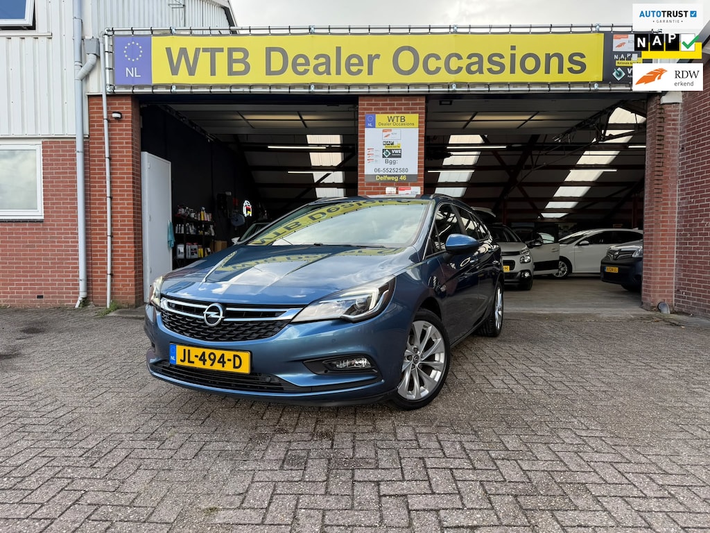 Opel Astra Sports Tourer 1.0 Edition, Navi, Airco, Dealer oh, nw. APK (tot 30.07-2027), 2e Eigenaar