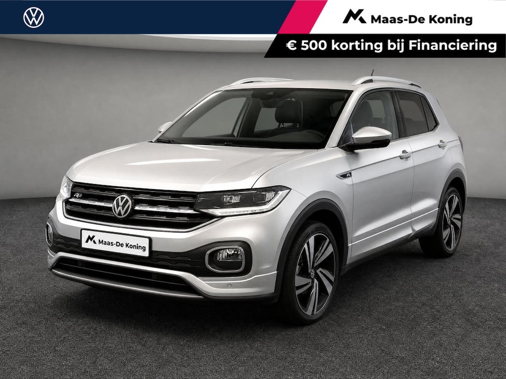 Volkswagen T-Cross 1.0 TSI 110pk R-Line · Apple/Android Car Play · P-Sensoren · Navigatie · Virtual Cockpit · 18'' Inch ·