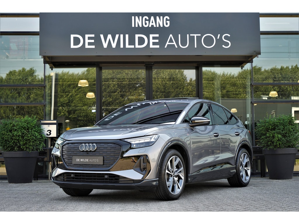 Audi Q4 Sportback e-tron 40 S-line 204pk RS-seats Pano Trekhaak Head-up Sonos Memory Camera Keyless ACC