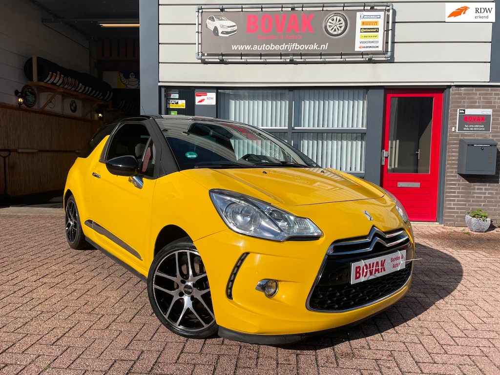 Citroën DS3 1.6 THP Sport Chic Yellow