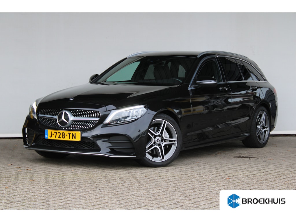 Mercedes-Benz C-klasse Estate 180 Business Solution AMG | 18 inch Lichtmetalen velgen | Sportstuur | Automatische kofferklep |