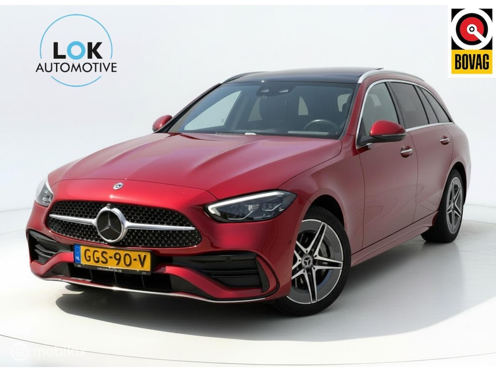 Mercedes-Benz C-klasse Estate 300 e AMG Line|PANO|360|MEMORY|LED
