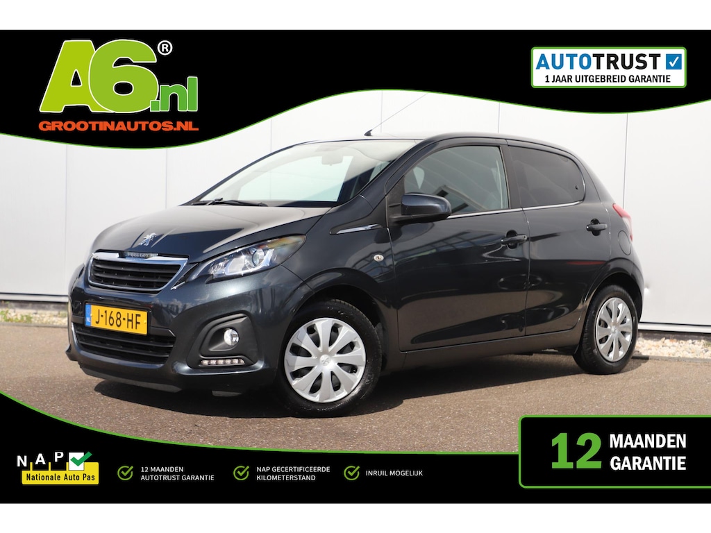 Peugeot 108 1.0 e-VTi Active Airco Radio Bluetooth Donkere Ramen Elektrische Ramen