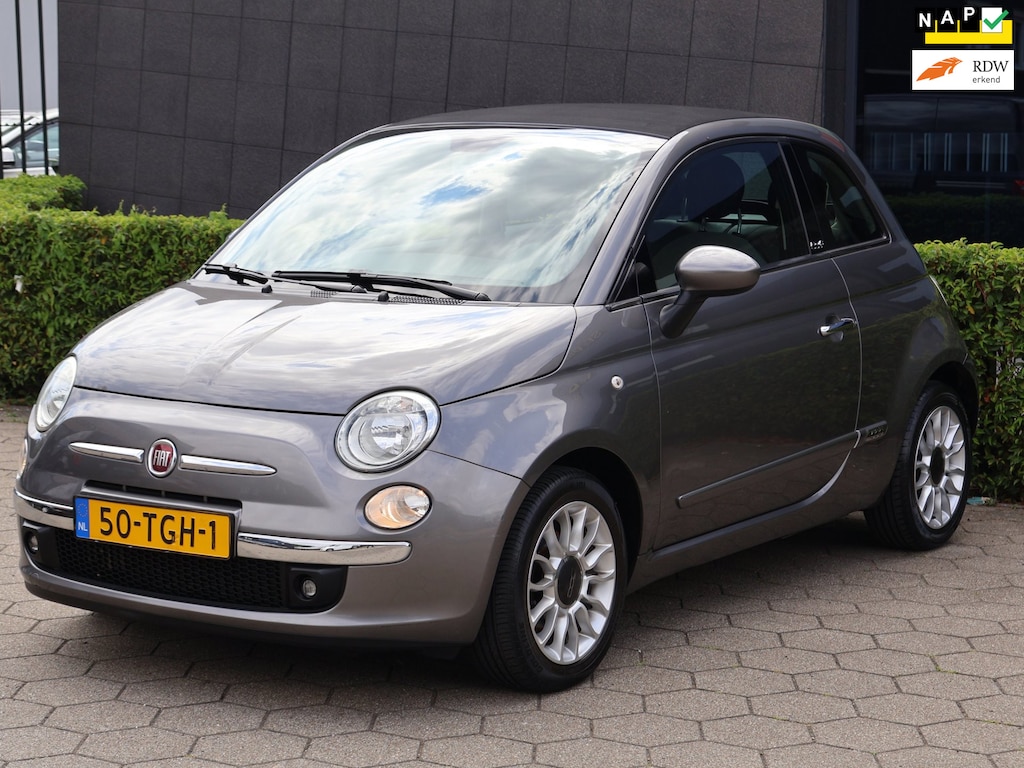 Fiat 500C 0.9 TwinAir Lounge|Carplay|Automaat|2e Eig.|NAP
