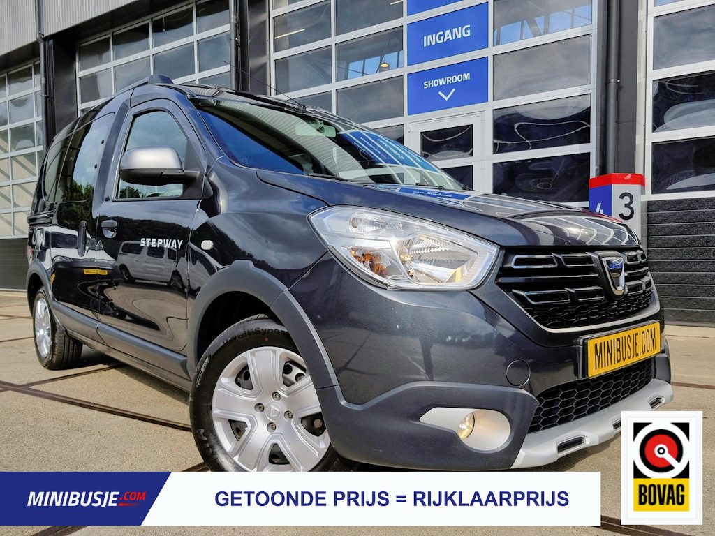 Dacia Dokker 1.3 TCe Stepway 130pk. NAVI / CRUISE / CAMERA / PDC / AIRCO