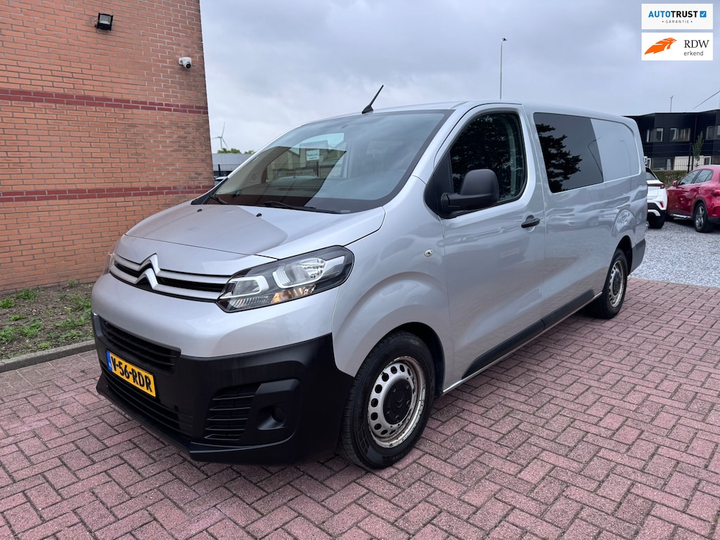 Citroën Jumpy 2.0 BlueHDI 120 Business XL DC S&S L3H1, 5 Pers., Marge, Euro 6, Trekhaak,