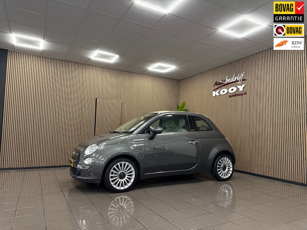 Fiat 500C 0.9 TwinAir Lounge * Softtop / Airco-ecc / LM Velgen / Goed onderhouden *