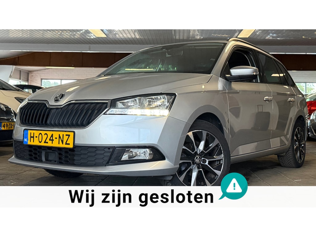 Skoda Fabia Combi 1.0 TSI Business Edition|NAP|APK03-28|Airco|CruiseControl|AppleCarplay|Bluetooth|Navigatie|Trekhaak