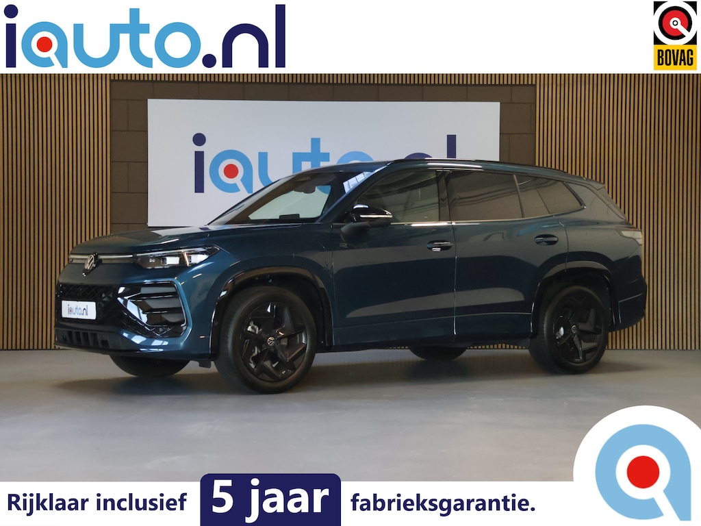 Volkswagen Tayron 1.5 eHybrid 272PK R-Line Black Style IQ.Light/Pano/Keyless/360/DCC/ACC/Dodehoek/19"/Trekhaak wegkl.
