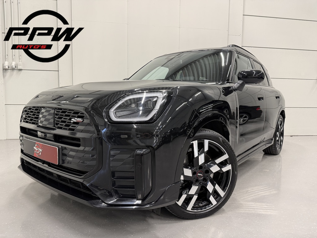 MINI Countryman 1.5 C John Cooper Works XL BLACK PANO/H&K/HEAD-UP/OLED-SCHERM/20"/JCW-LEER SPORTST./JCM-REMMEN/ADAPTIVE-ONDERSTEL/LED/360CAMERA/ACC/KEYLESS/DRIVING ASS.PLUS/BLACK-PACK/FABRIEKS-GARANTIE T/M 01-2028