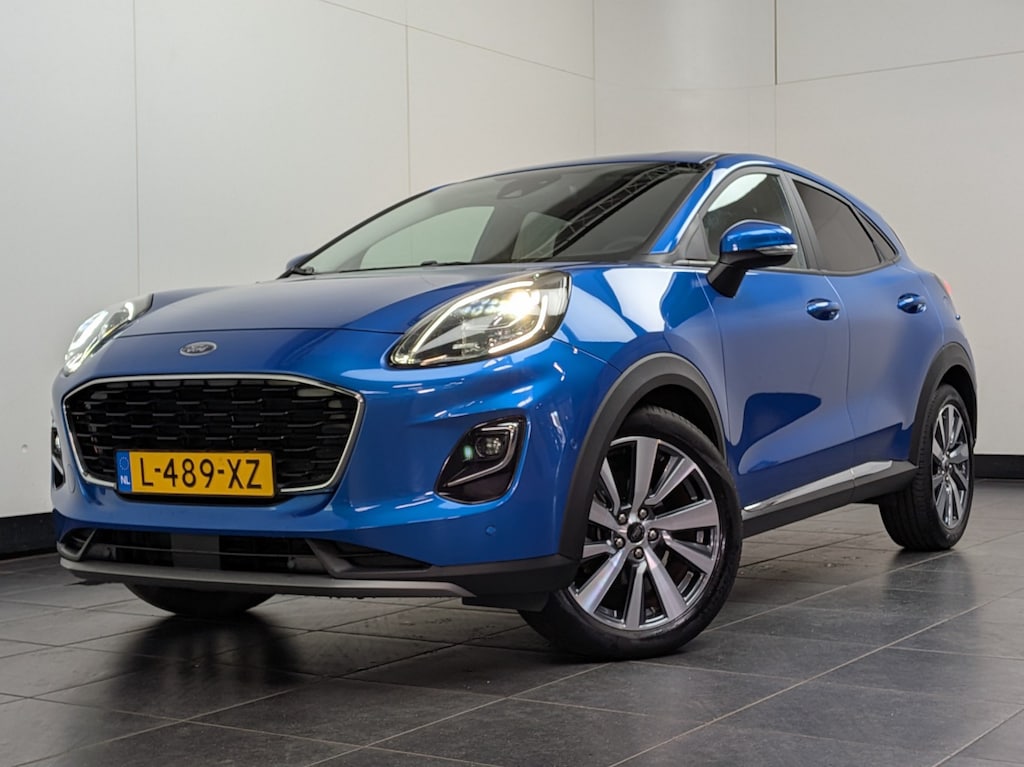 Ford Puma 1.0 EcoBoost Hybrid Titanium X | Achteruitrijcamera | Cruise control adaptief | DAB ontvanger