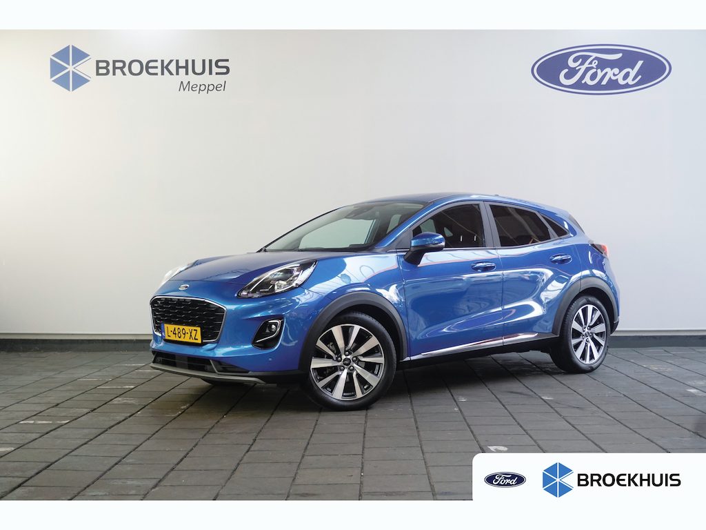 Ford Puma 1.0 EcoBoost Hybrid Titanium X | Achteruitrijcamera | Cruise control adaptief | DAB ontvanger