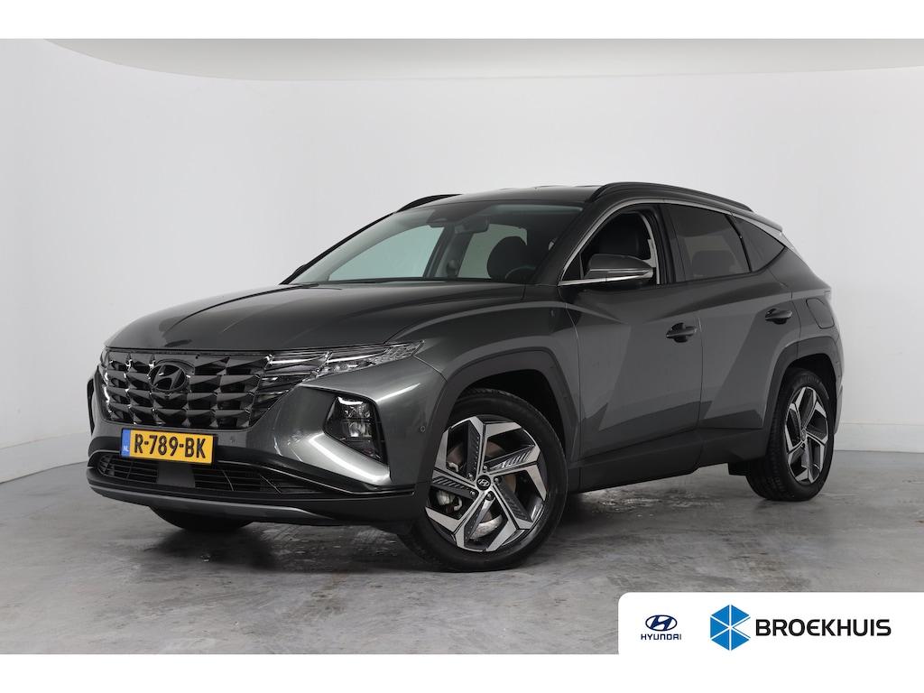 Hyundai Tucson 1.6 T-GDI PHEV Premium 4WD | Dealer Onderhouden! | LED | Leder | Memory Zetels | 360 Camera | Stoelverwarming/Koeling | Clima | Navi | Cruise Adaptive | Keyless | BLISS | KRELL Audio