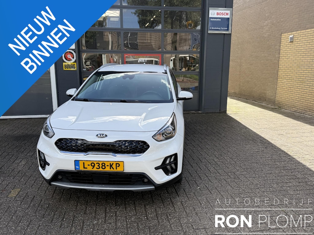 Kia Niro Hybrid 1.6 GDi DynamicLine / Airco clima/ Navigatie/ Cruise/ Apple carplay/ Camera/ PDC/ LMV/ Half leder