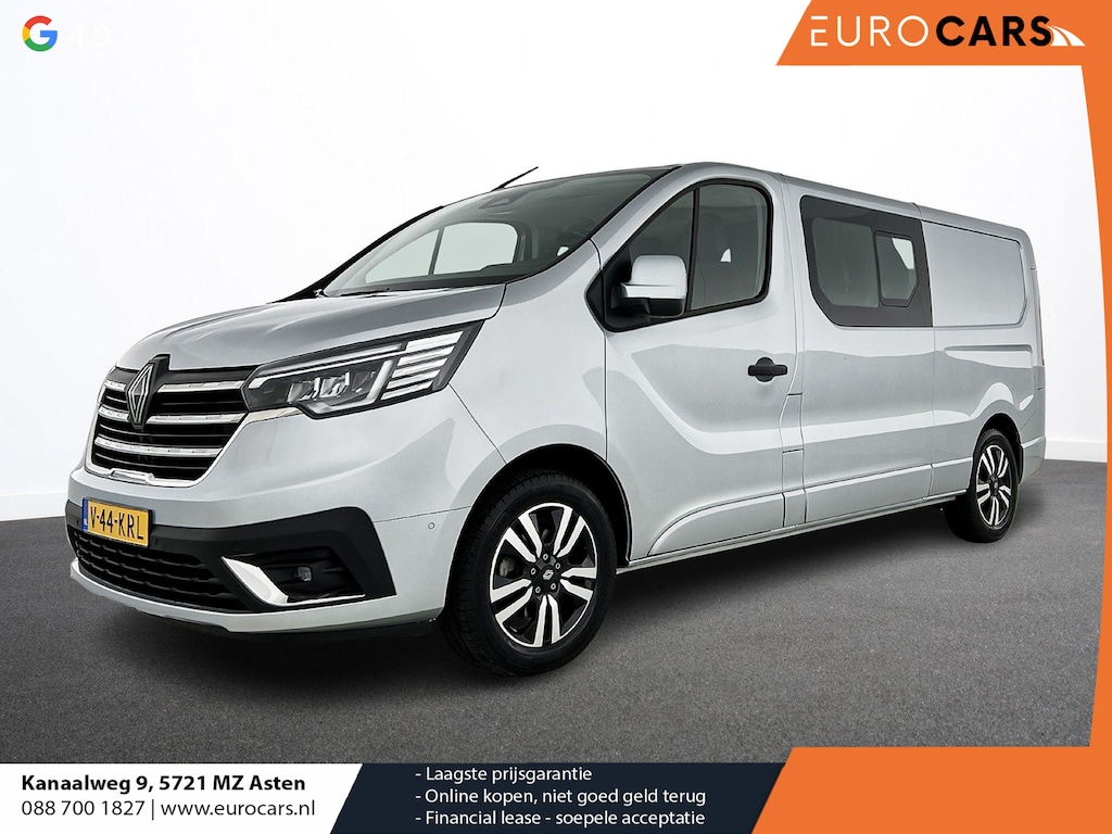 Renault Trafic 2.0 Blue dC1 150PK L2H1 Dubbele Cabine Automaat Navigatie Airco Betimmering Trekhaak Camera Parkeer sensoren  Dab