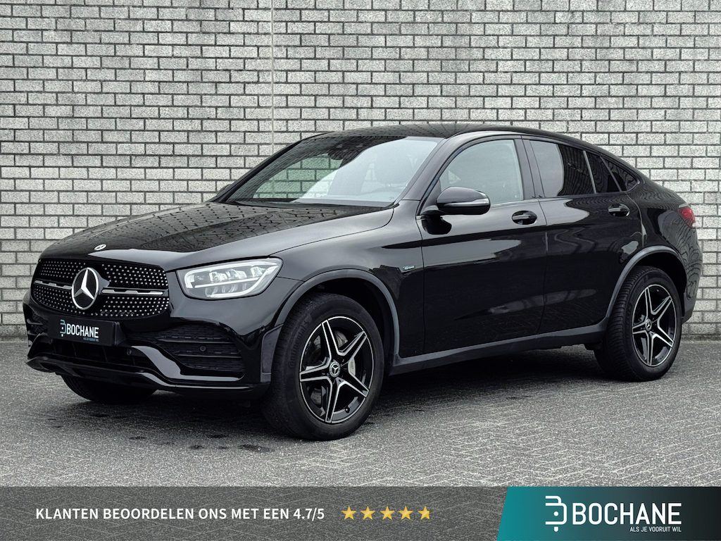 Mercedes-Benz GLC Coupe 300e 4MATIC Business Solution AMG | SOH 89,5% | Camera | Navigatie | Stoelverwarming | Elektrische Achterklep |