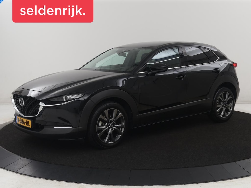 Mazda CX-30 2.0 e-SkyActiv-X M Hybrid Luxury | Leder | Stuur/stoel verwarming | Adaptive cruise | Head-up | 360 camera | Park assist | BOSE sound | Carplay | Elektrische achterklep