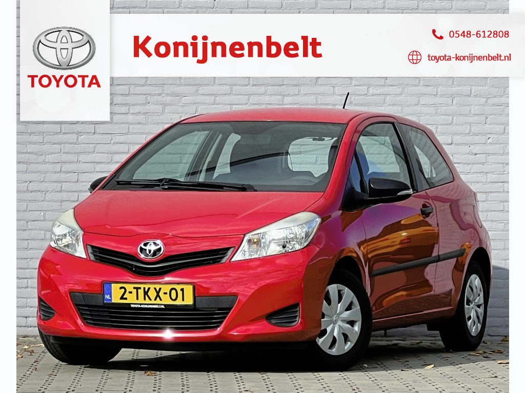 Toyota Yaris 1.0 VVT-i Comfort 3-deurs | Navi | NL auto | Airco