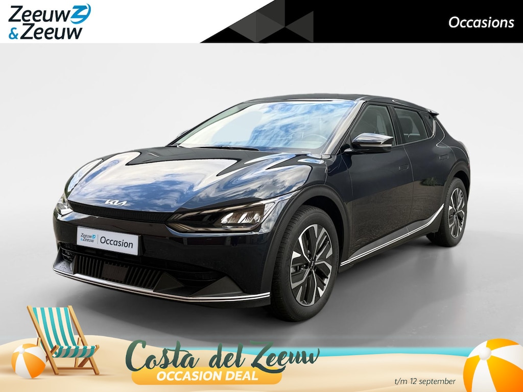 Kia EV6 Light 58 kWh 170 PK | 1e Eigenaar | Dealer onderhouden | Metallic lak | Trekhaak | Accu=100% | Fabrieksgarantie t/m 28-02-2031 + 3x 1 jaar*  | NAP