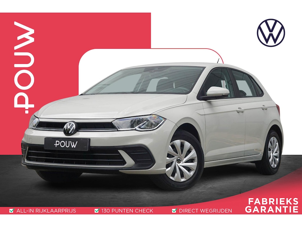 Volkswagen Polo 1.0 MPI 80pk Polo | Apple Carplay & Android Auto | Airco | Cruise Control