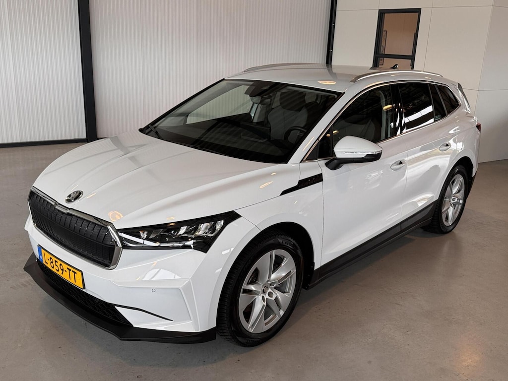 Skoda Enyaq iV 80 204pk|Warmtepomp|SoH 95,58%|Trekhaak|