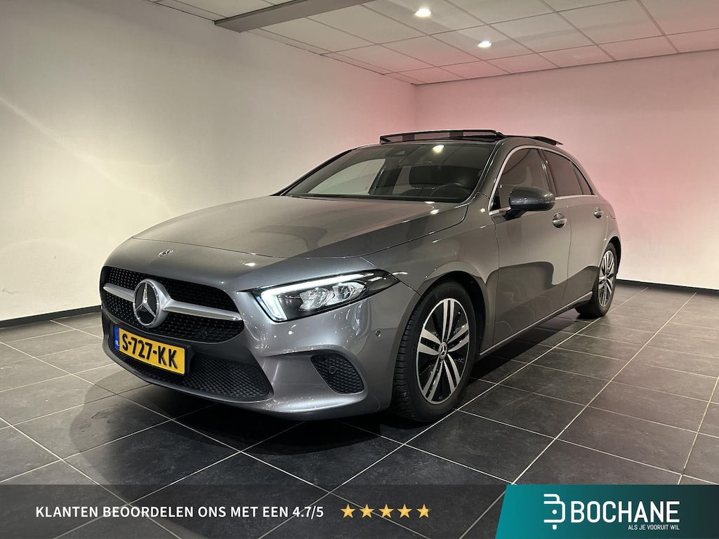 Mercedes-Benz A-klasse 180 Luxury Line | Panoramadak | Leder | Wide Screen | AppleCarplay/AndroidAuto | Stoelverwarming