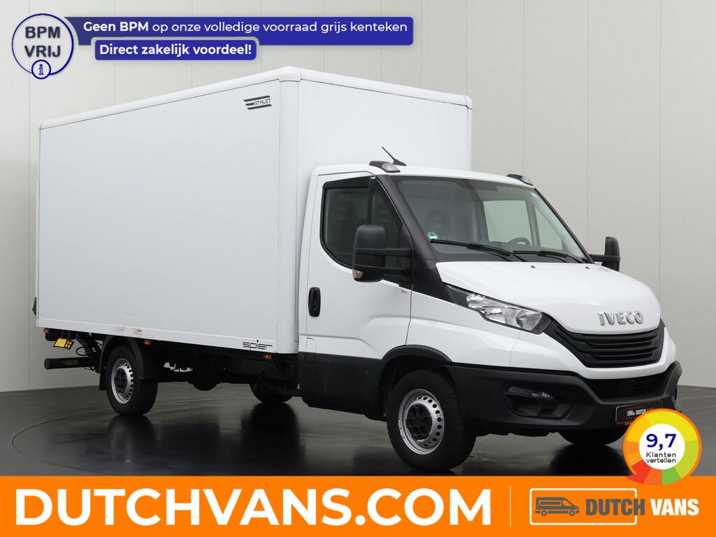 IVECO Daily 140PK Bakwagen+Laadklep | Airco | Camera | Cruise | 3-Zits | Betimmering