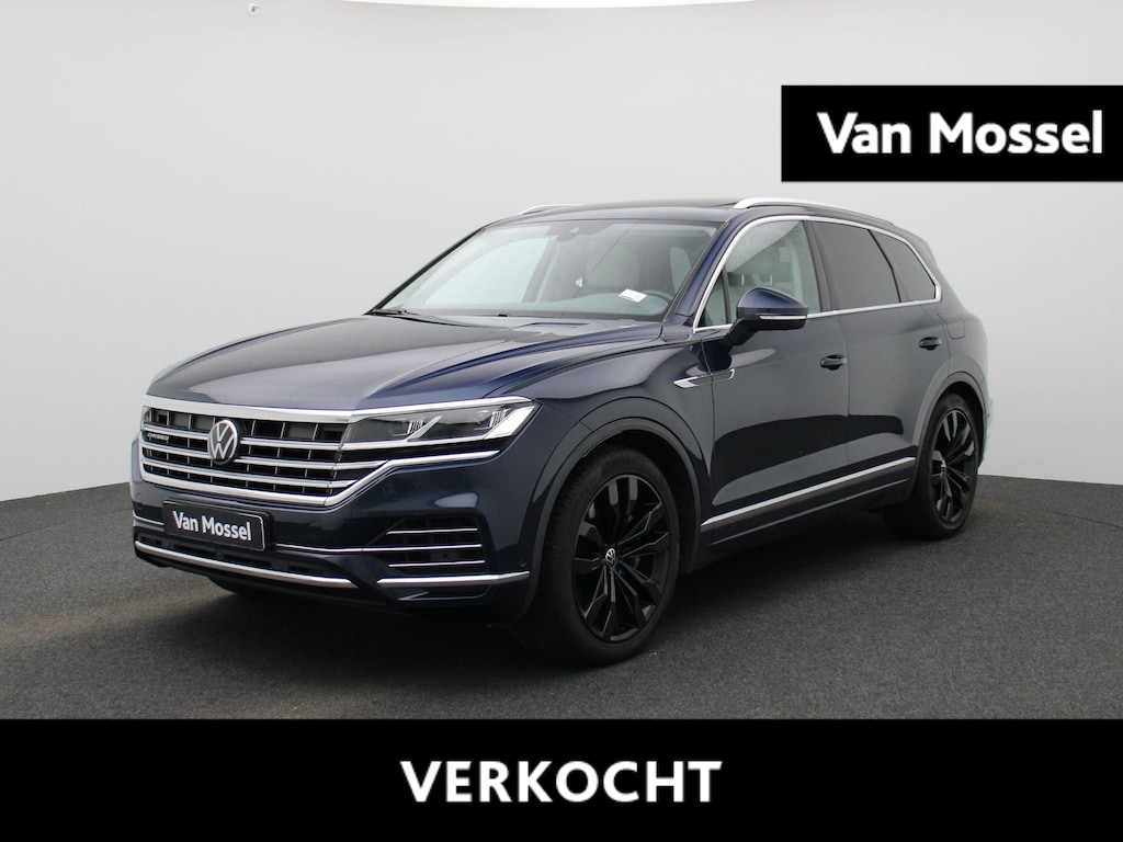 Volkswagen Touareg 3.0 TSi eHybrid 4MOTION Elegance 381 PK| Dealeronderhouden | Luchtvering | Panoramadak | Leder | Navigatie | 360 Camera | Stoelverwarming