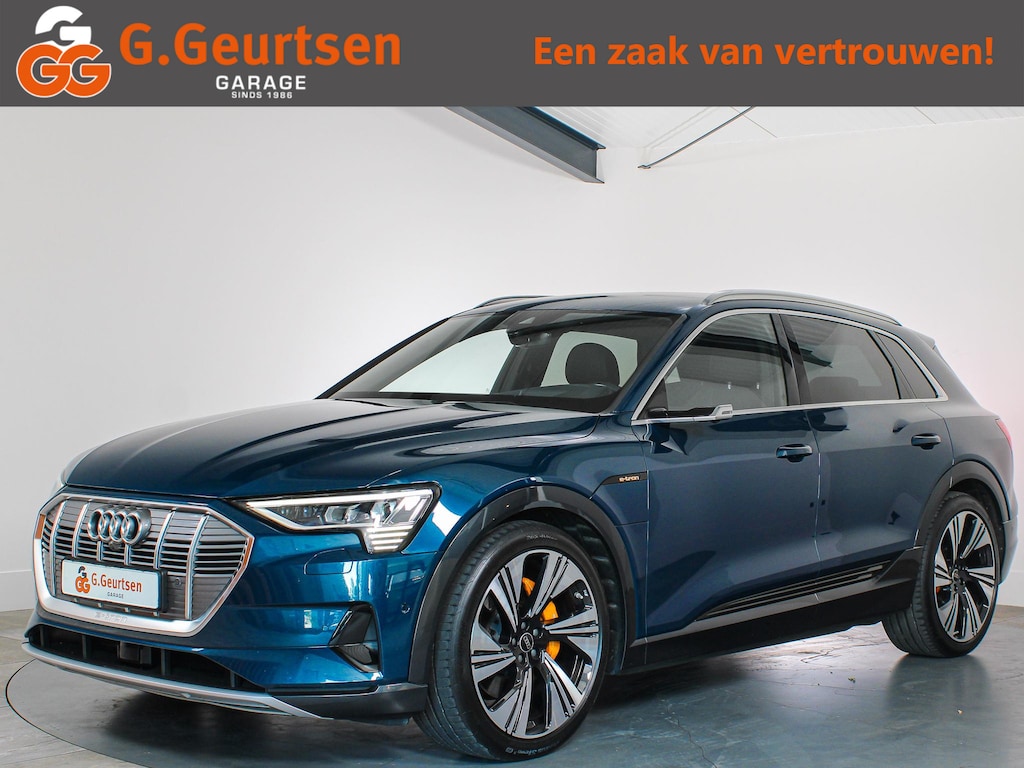 Audi E-tron e-tron 55 quattro advanced Pro Line Plus 95 kWh Luchtvering, Leder, 22''inch, Memory, 360Camera, B&O, SOH 91%