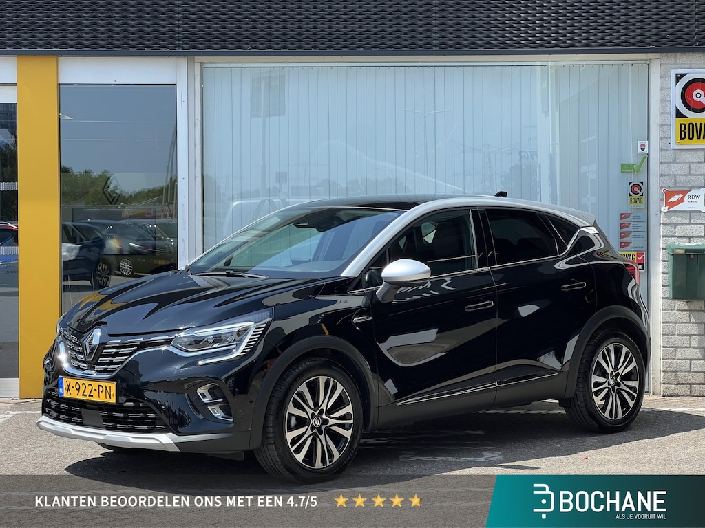 Renault Captur 1.3 mild hybrid 160 iconic | Panoramadak | 360° Camera | Adaptive Cruise Control | Lederen Bekleding | Stoel & Stuurverwarming | Bose audio